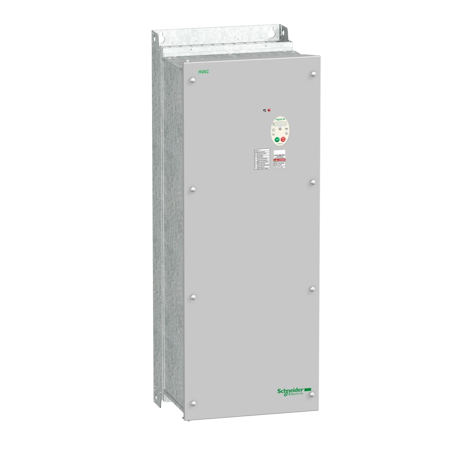 Produktfoto 1 von Schneider Electric ATV212, 3-Phasen Drehzahlgeregelter Antrieb 55 kW, 460 V / 89 A für Asynchrone Motoren