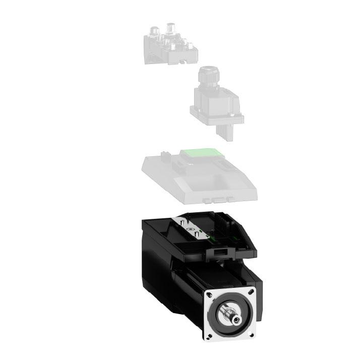 Produktfoto 1 von Schneider Electric Servomotor, 2,9 Nm, 480 V, 3900 U/min, 900 W, 8.6Nm, 14mm, B. 99mm, T. 187mm, L. 360mm