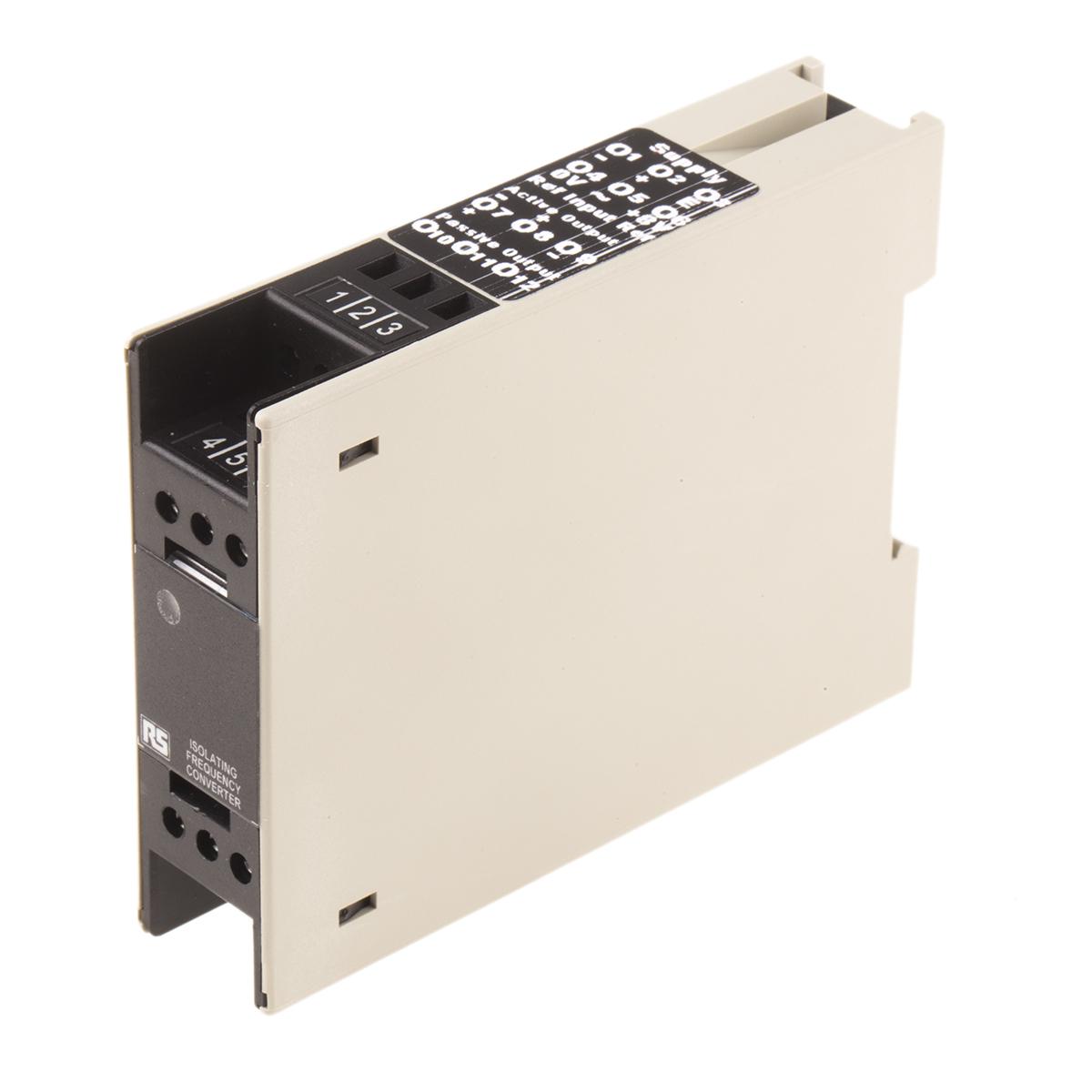 Produktfoto 1 von RS PRO Signalwandler, Frequenzwandler 8 → 30V dc, Frequenz 0 → 100Hz EIN / Strom 4 → 20mA AUS