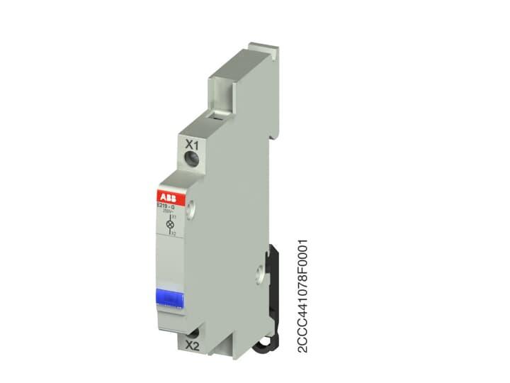 ABB Leuchtmelder E219 E219 250V Blau LED Tafelmontage IP 20