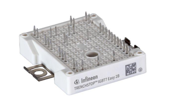 Produktfoto 1 von Infineon IGBT / 25 A 20V max. 7-fach, 1200 V 20 mW, 23-Pin EasyPIM N-Kanal