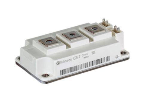 Produktfoto 1 von Infineon IGBT-Modul / 600 A 20V max. Dual, 1200 V 20 mW, 7-Pin 62 mm N-Kanal