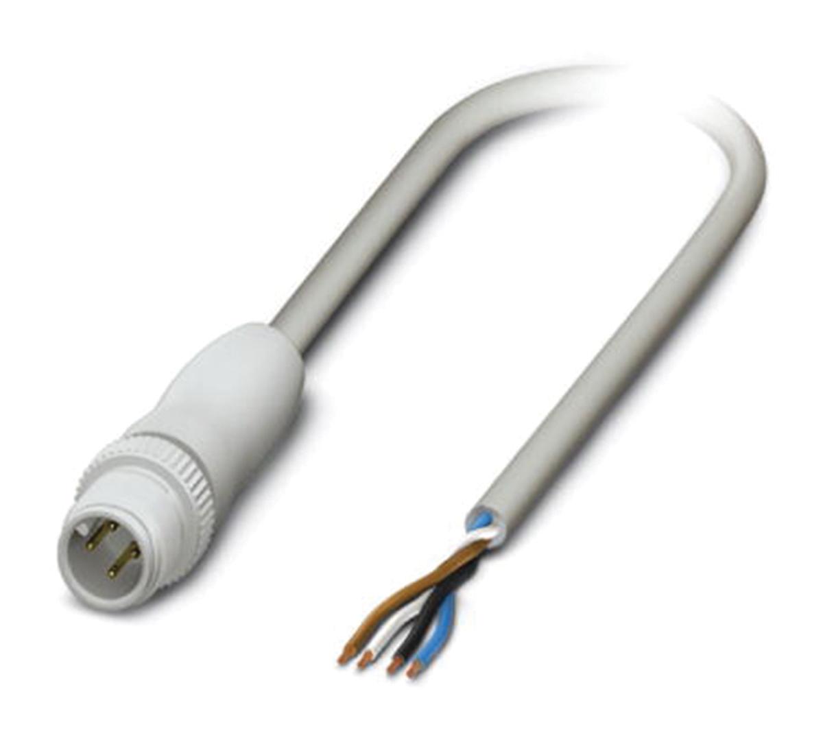 Produktfoto 1 von Phoenix Contact SAC konfektioniertes Sensorkabel 4-adrig Stecker, Länge 1.5m