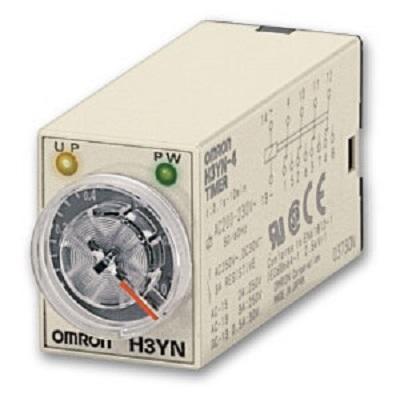 Omron Zeitrelais, Steckanschluss , 0.1 → 600s, 48V dc, 4 Kont. Multifunktion, 2-poliger Wechsler