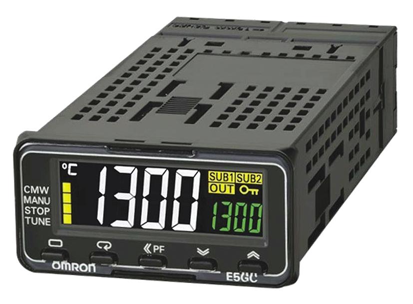 Produktfoto 1 von Omron E5GC PID Temperaturregler, 1 x Linear Ausgang, 100 → 240 V ac, 24 x 48mm