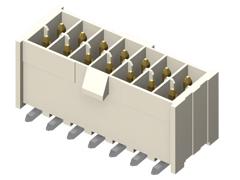 Produktfoto 1 von Samtec IPL1 Leiterplatten-Stiftleiste gewinkelt, 30-polig / 2-reihig, Raster 2.54mm, Kabel-Platine,