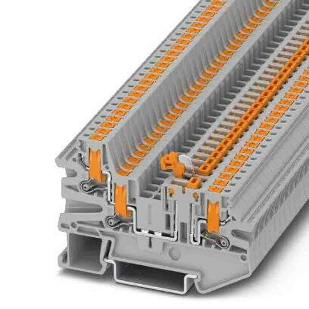 Produktfoto 1 von PTV Reihenklemme Grau, 400 V / 20A