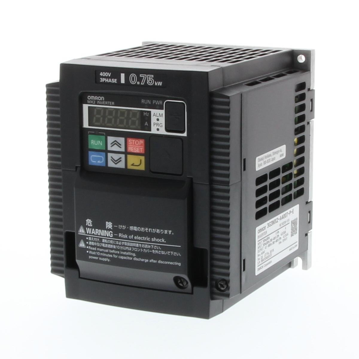 Produktfoto 1 von Omron 3G3MX2, 1-Phasen Frequenzumrichter 2,2 kW, 200 V / 9,6 A 580Hz