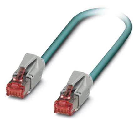 Produktfoto 1 von Phoenix Contact VS-IP20-IP20-93E/1.5 Ethernetkabel Cat.5e, 1.5m, Schwarz Patchkabel, A RJ45 Stecker, B RJ45, Aussen ø