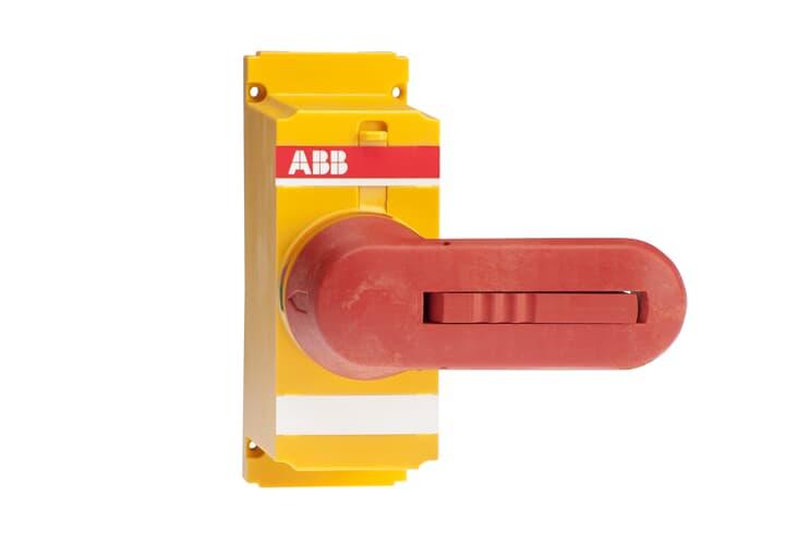 Produktfoto 1 von ABB OSVY für Schaltersicherungen, Griff rot/gelb 100mm