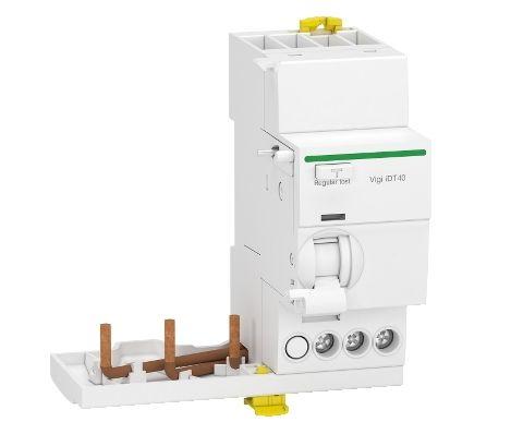 Produktfoto 1 von Schneider Electric Acti9 iDT40 RCCB, 3-polig, 25A, 300mA Typ A Acti9 400V ac