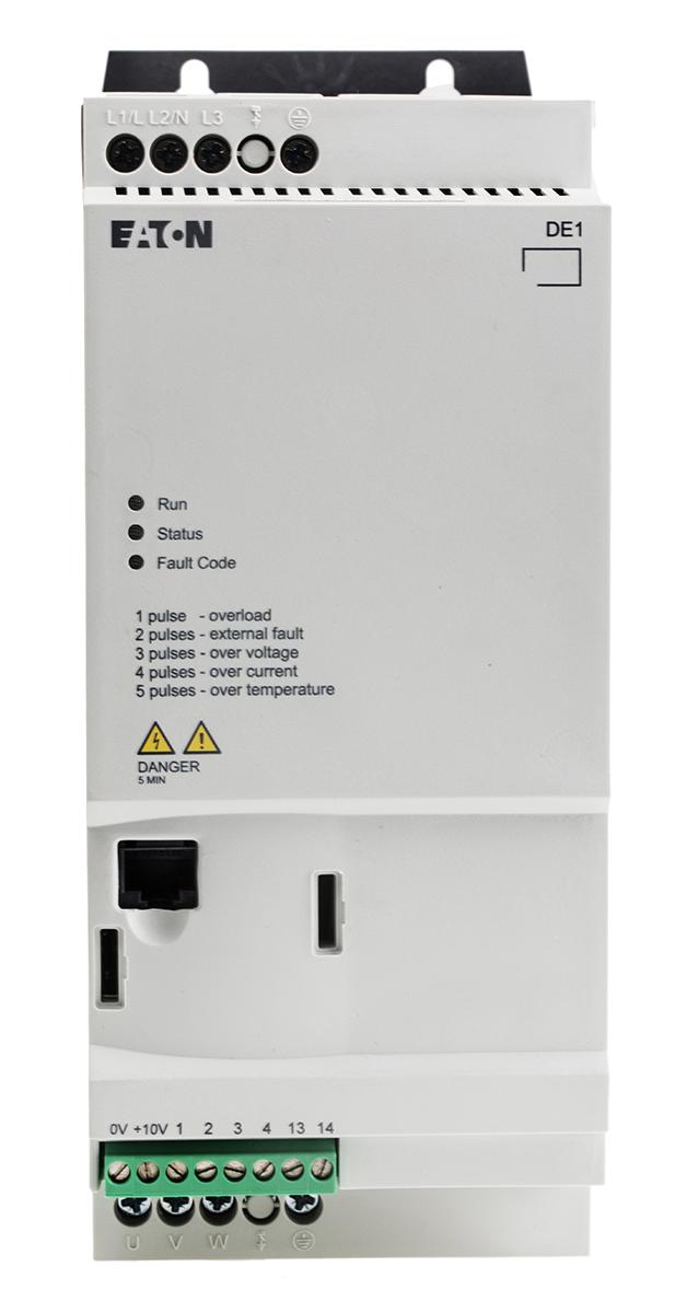 Eaton Eaton Moeller, 3-Phasen Anlasser mit variabler Drehzahl 5,5 kW, 480 V ac / 11,3 A 60Hz für Wechselstrommotoren