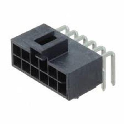 Produktfoto 1 von Molex 105314 Leiterplatten-Stiftleiste, 12-polig / 2-reihig, Raster 2.5mm