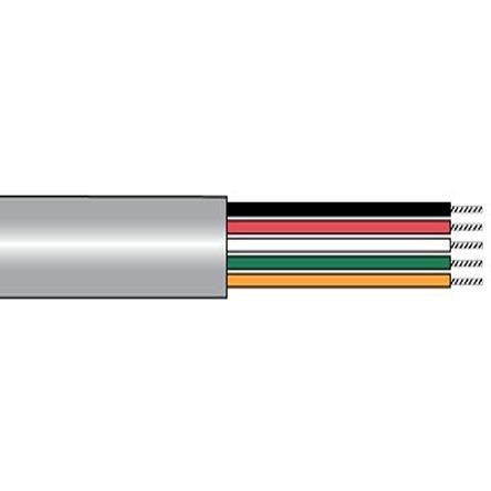 Produktfoto 1 von Alpha Wire M13582 Steuerkabel, 2-adrig x 2,5 mm2 Grau, 500ft, 14 AWG