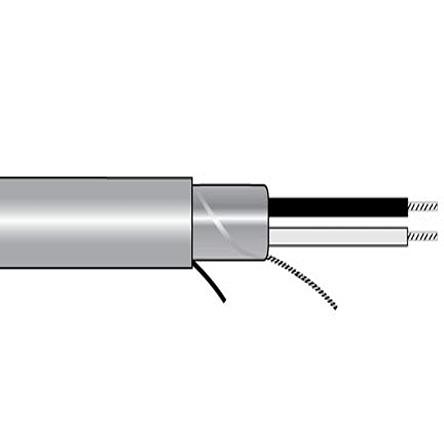 Produktfoto 1 von Alpha Wire M14328 Steuerkabel, 2-adrig x 0,25 mm2 Schwarz, 100ft, 24 AWG