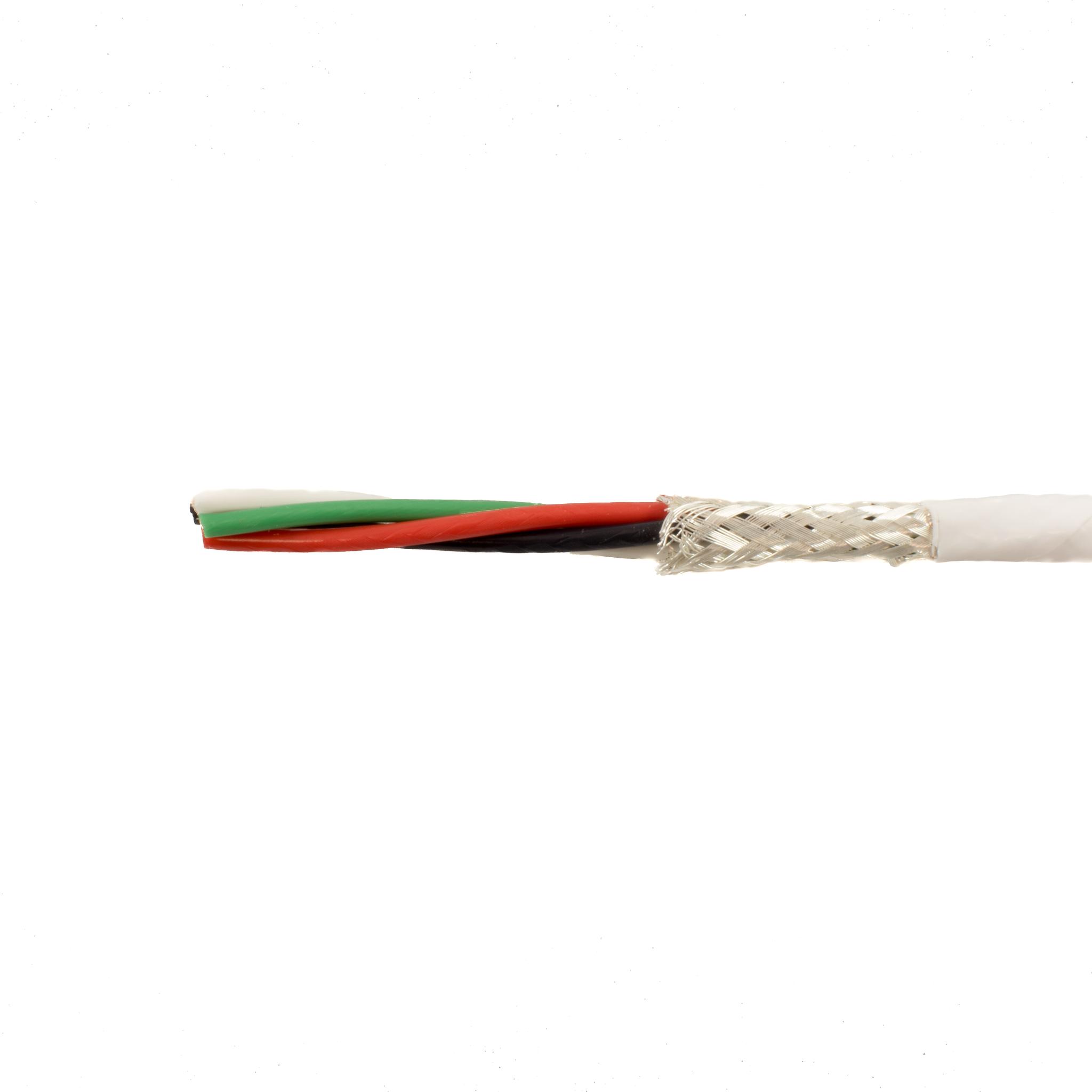 Alpha Wire 2826/3 Militär Steuerkabel, 19-adrig x 0,75 mm² Grau, 100ft, 18 AWG