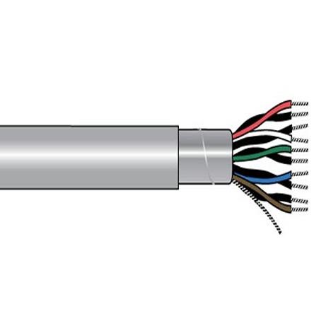 Produktfoto 1 von Alpha Wire 2215C Steuerkabel,  1-adrig-adrig x 0,25 mm² Grau, 100ft, 24 AWG