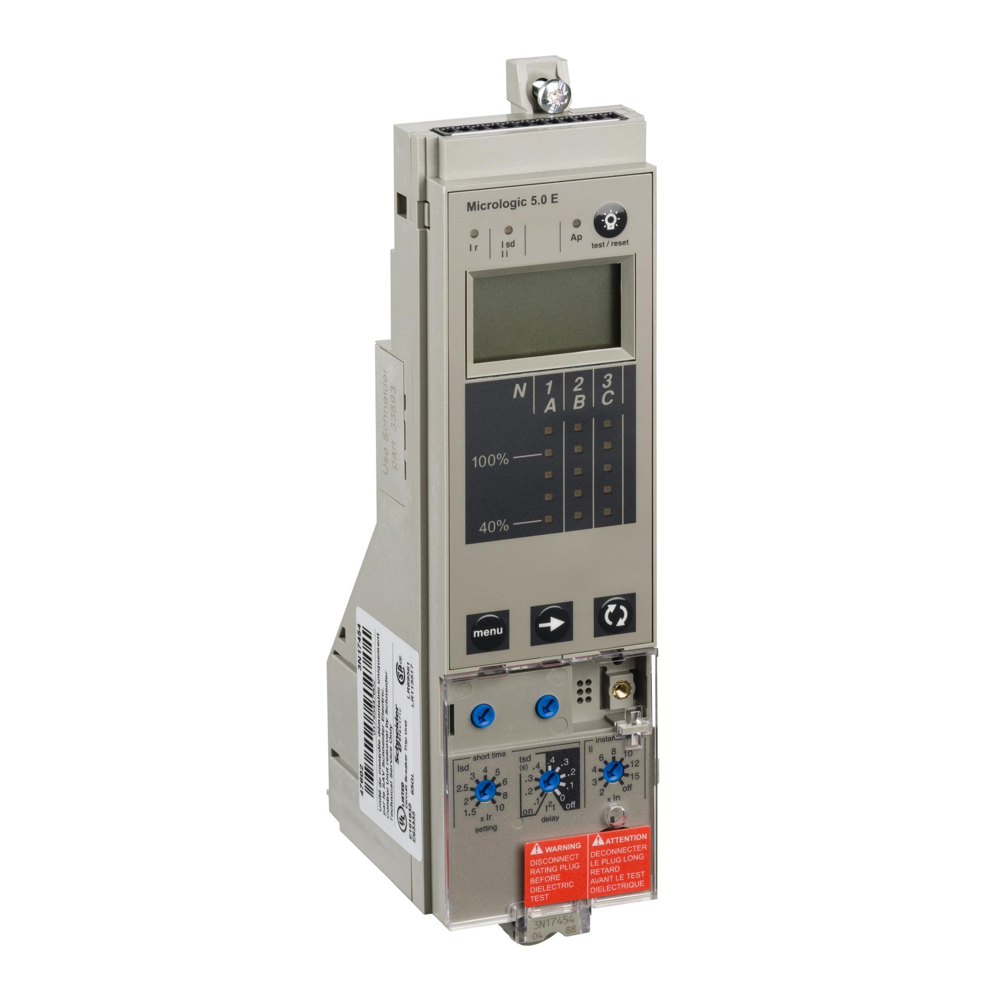 Schneider Electric Kompakt, Leistungsschalter MCCB 3, 4-polig, 630A, Fest