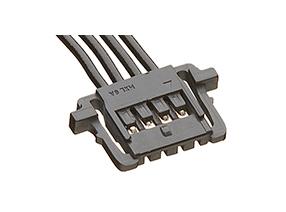 Produktfoto 1 von Molex Pico-Lock Platinenstecker-Kabel 15131 Spitzenverriegelung / Spitzenverriegelung Buchse / Buchse Raster 1mm, 600mm