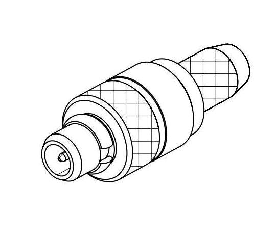 Produktfoto 1 von Molex 73415 Stecker Koaxialsteckverbinder MMCX-Steckverbinder, PCB, Kabel, 50Ω, , Gerade