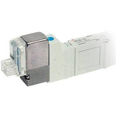 Produktfoto 1 von SMC SY5000, G1/8 Pneumatik-Magnetventil 24V dc, Magnet/Pneumatisch-betätigt