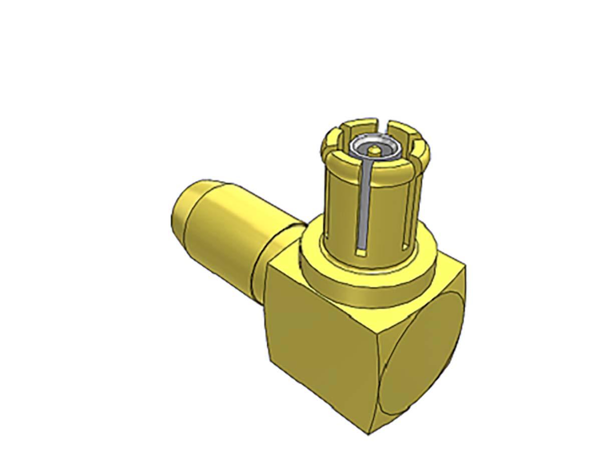 Samtec MMCX7 Stecker Koaxialsteckverbinder MMCX-Steckverbinder, Kabelmontage, Kabel, für Koaxial-Kabel, 75Ω mit