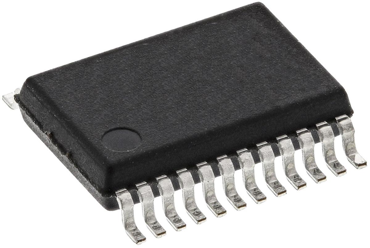 Produktfoto 1 von Texas Instruments 16 Bit DAC DAC7731EC, 172ksps SSOP, 24-Pin, Interface Seriell (SPI)