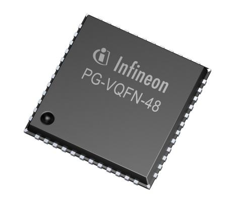 Produktfoto 1 von Infineon Mikrocontroller XMC1000 ARM Cortex M0 SMD VQFN 48-Pin