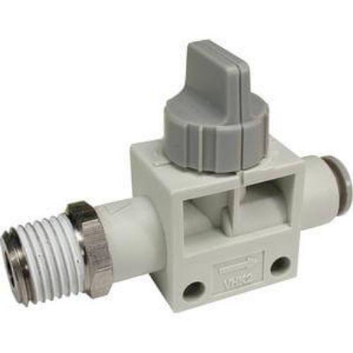 Produktfoto 1 von SMC VHK Pneumatik-Steuerventil, 2 Port Finger Valve, One-Touch-Fitting, 8 mm, 2.5mm