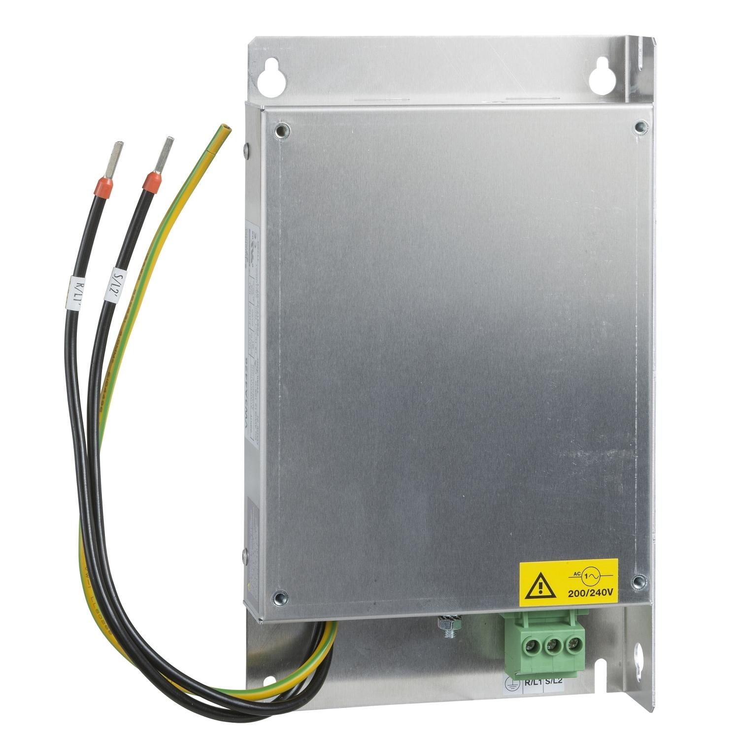 Schneider Electric Altivar Lexium EMV-Filter, 380 → 500 V, 25A, Schraubmontage, Flachstecker, 3-phasig