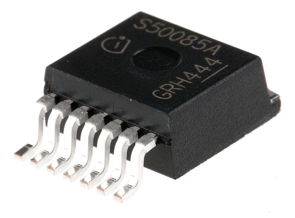 Produktfoto 1 von Infineon Power Switch IC Schalter Hochspannungsseite Hochspannungsseite 22mΩ 58 V max. 4 Ausg.