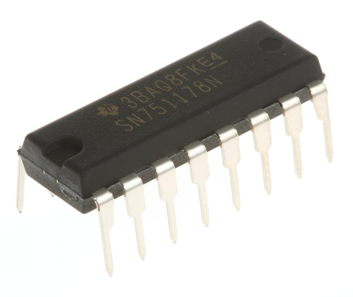 Produktfoto 1 von Texas Instruments Leitungstransceiver 16-Pin PDIP