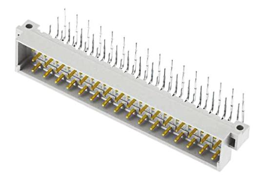 Produktfoto 1 von HARTING Rechteck-Steckverbinder Stecker gewinkelt, 48-polig, Raster 5.08mm