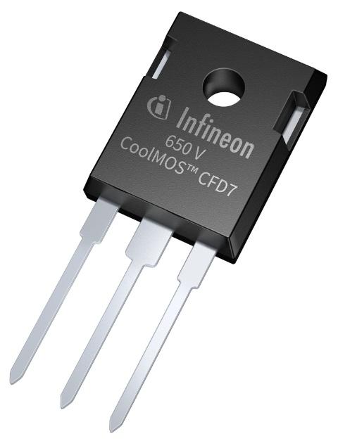 Produktfoto 1 von Infineon CoolMOS IPW65R018CFD7XKSA1 N-Kanal, THT MOSFET 650 V / 106 A, 3-Pin TO-247