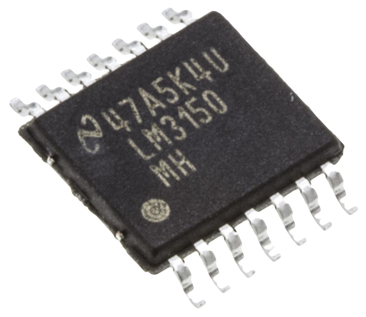 Produktfoto 1 von Texas Instruments LM3150MHE/NOPB Spannungsregler, Buck Controller / 12A, TSSOP 14-Pin