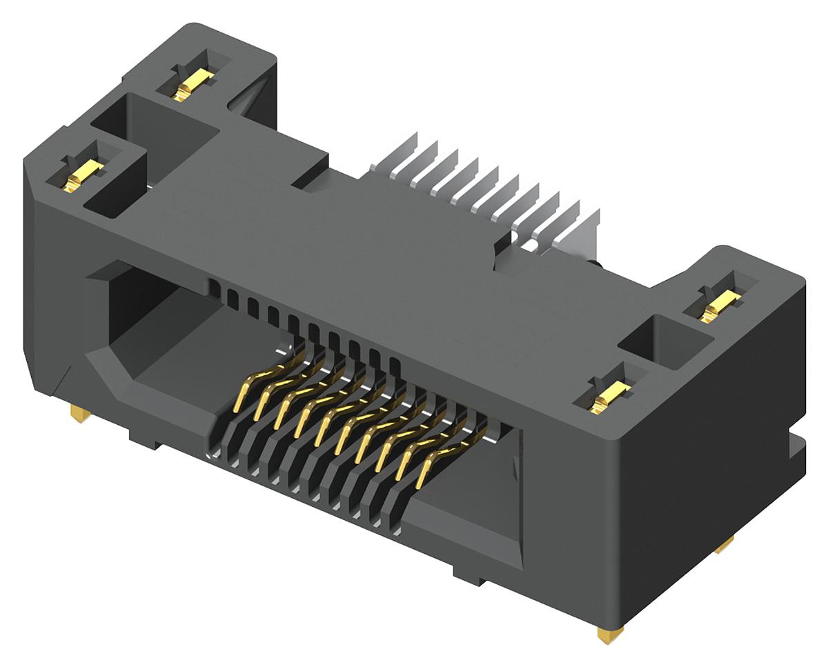 Produktfoto 1 von Samtec ERF5 Leiterplattenbuchse Gerade 140-polig / 2-reihig, Raster 0.5mm