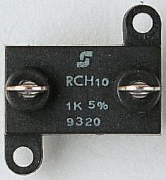 Vishay RCH25 Dickschicht Lastwiderstand 47Ω ±5% / 25W, Planar Schraubanschluss, -55°C → +125°C