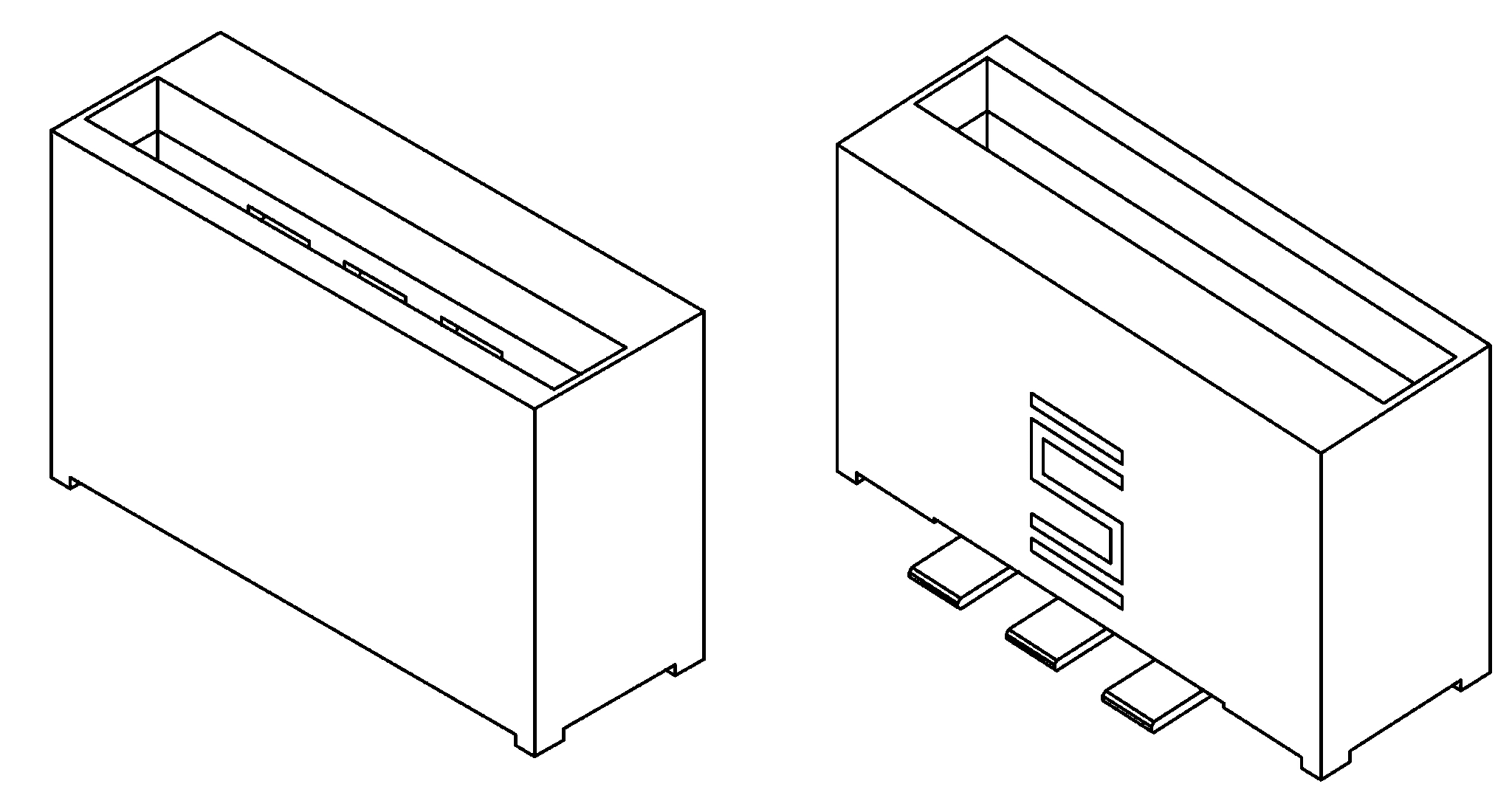 Produktfoto 1 von Samtec Serie PEC Kantensteckverbinder, 2.54mm, 7-polig, 1-reihig, Gerade, Buchse, SMD