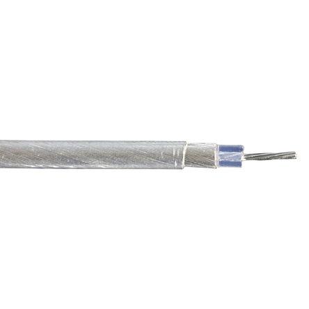 Produktfoto 1 von Alpha Wire Micro Coax Koaxialkabel, Verlegekabel, 50 Ω, 100m, Aussen ø 0.2mm, Weiß