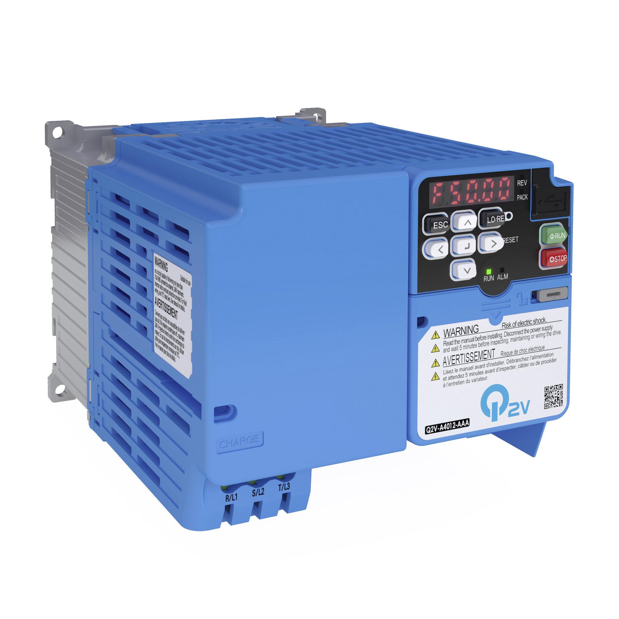 Produktfoto 1 von Omron POWERLINK, PROFINET, 1-Phasen Frequenzumrichter 2,2 kW, 200 V ac / 8 A 590Hz für Wechselstrommotoren