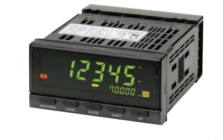 Produktfoto 1 von Omron Einbaumessgerät LCD 5-stellig, max. 55Hz, 240 V ac