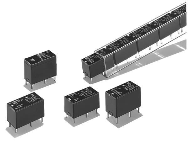 Produktfoto 1 von Omron Relais, Printrelais DPST 5V dc Spule