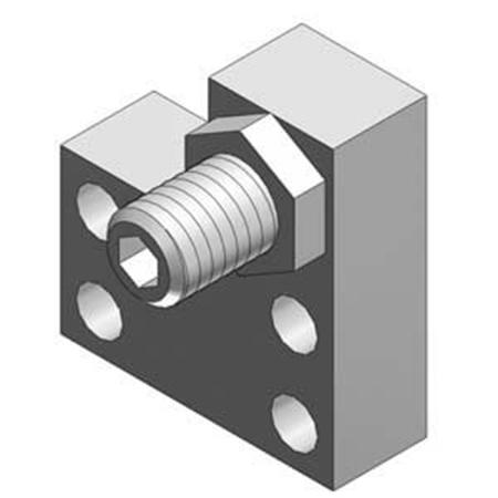 Produktfoto 1 von SMC Zylinderbaugruppe MXQ-AS25 zur Verwendung mit Serie MXQ