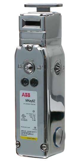 Produktfoto 1 von ABB MKey8Z 24VDC Switch Sicherheits-Verriegelungsschalter Betätiger Verriegelung, Betätiger inklusive Edelstahl