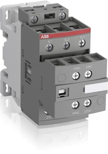 ABB 1SBL2 Leistungsschütz / 250 → 500 V Spule, 3 -polig 4 Schließer / 1 Öffner / 50 A, Steuereinheit