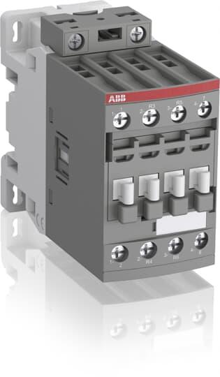 ABB 1SBL2 Leistungsschütz / 100 bis 250 V Spule, 4 -polig 2 NO (Schließer)/2 NC (Öffner) / 55 A, Steuereinheit