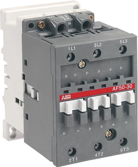 Produktfoto 1 von ABB 1SBL35 Leistungsschütz / 40 → 130 V Spule, 3 -polig 3NO / 50 A, Steuereinheit