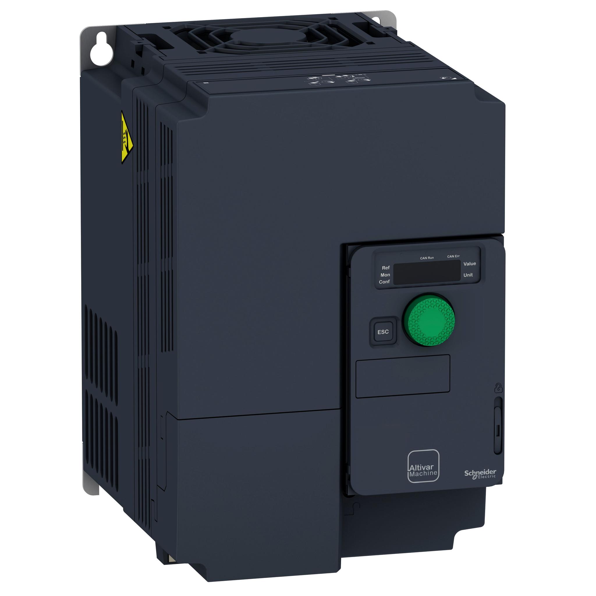 Produktfoto 1 von Schneider Electric ATV320, 3-Phasen Frequenzumrichter 5,5 kW, 380 → 500 V / 14,3 A 599Hz für Altivar Machine