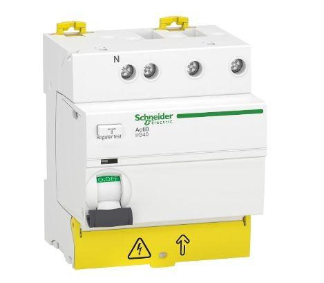 Schneider Electric Acti9 iIG40 RCCB, 3P+N-polig, 63A, 300mA Typ AC Acti9 380 → 415V ac