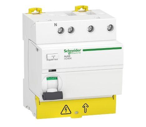 Schneider Electric Acti9 iIG40K RCCB, 3P+N-polig, 40A, 300mA Typ AC Acti9 380 → 415V ac